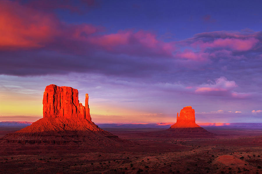 Monument Valley Evening Photograph