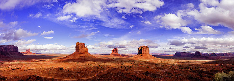 Monument Valley Panorama #2 Photograph by Andrew Soundarajan