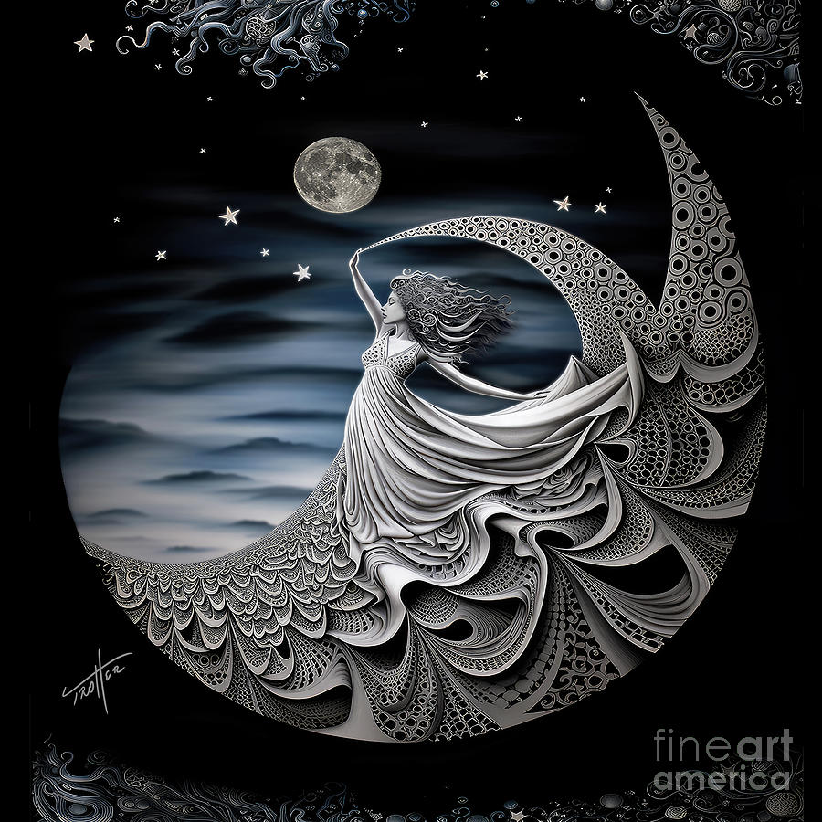 Moon Dancer #2 Digital Art by Jim Trotter