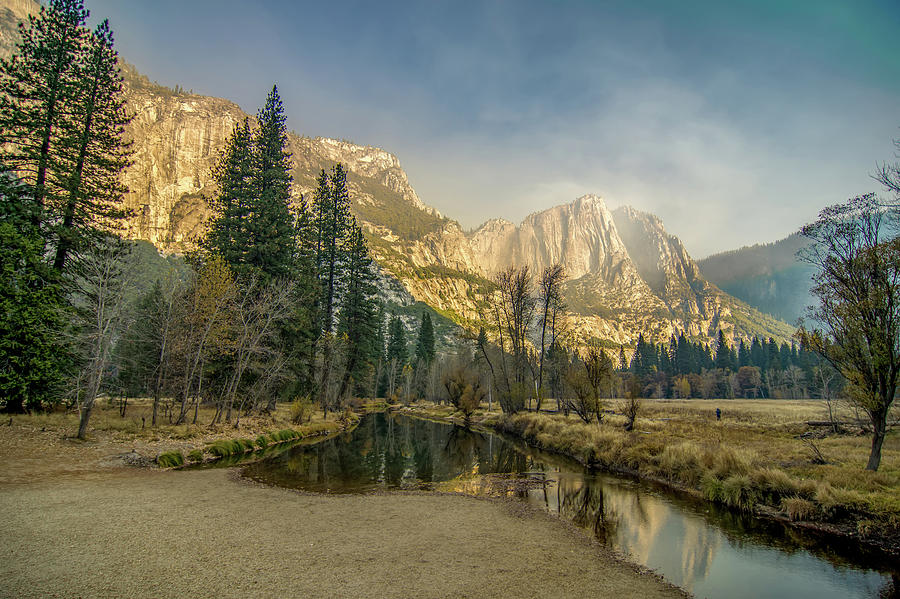 morning view of Yosemite Valley, California Photograph