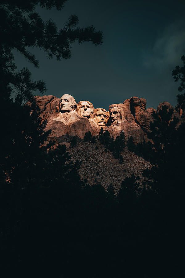 Rushmore Photograph - Mount Rushmore #2 by Brian Venghous