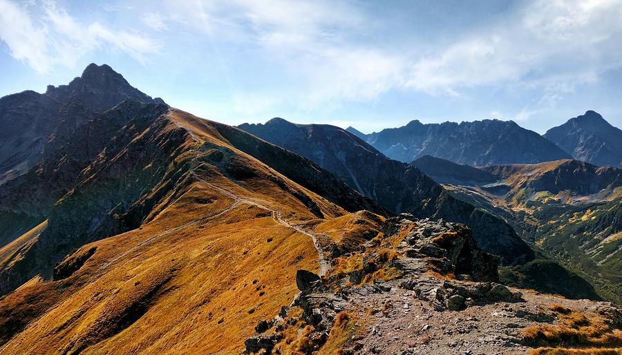 Mountains landscape Photograph by Iwona Sikorska - Fine Art America