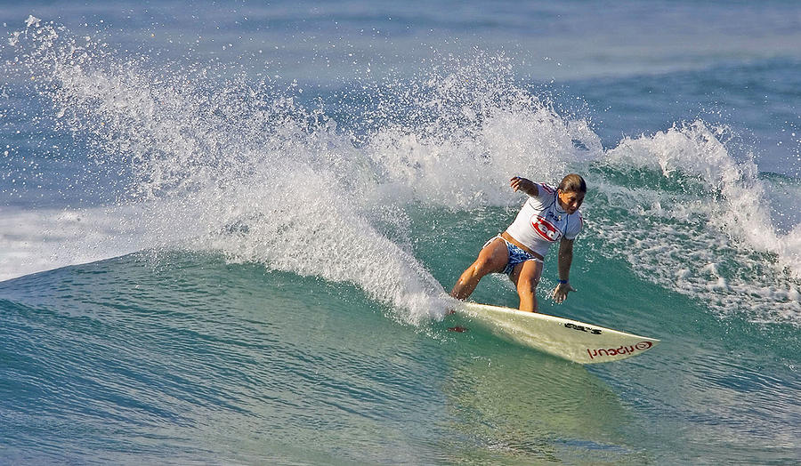 Mr Price Pro Surfing Photograph by Getty Images
