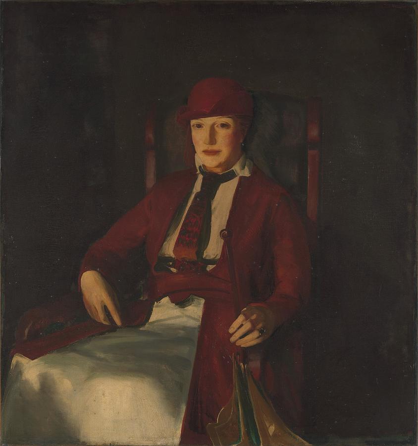 Portrait Painting - Mrs Chester Dale #6 by George Bellows