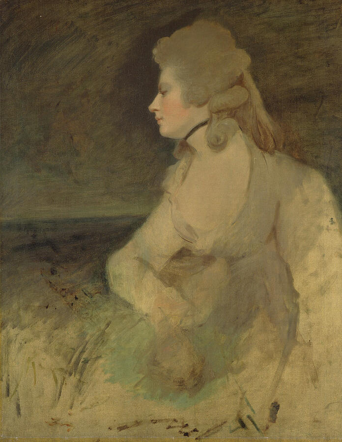 Mrs Robinson, from circa 1784 Painting by Joshua Reynolds