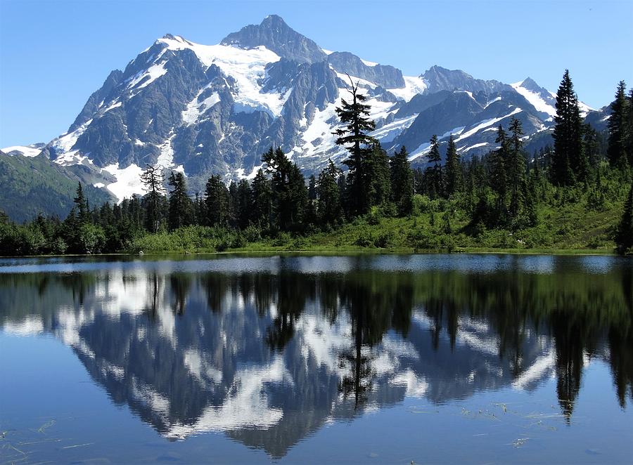 Mt. Shuksan Photograph by Sandra Peery | Fine Art America