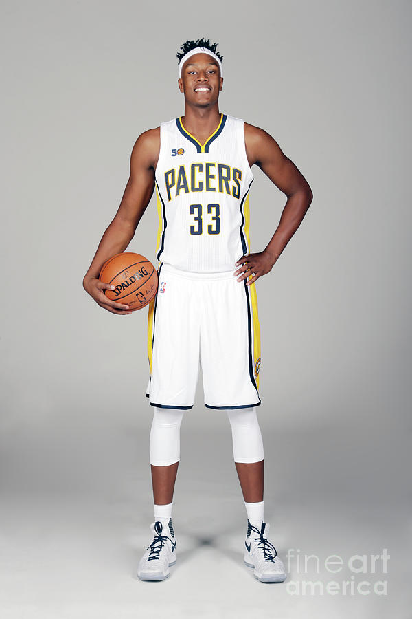 Myles Turner #2 Photograph by Ron Hoskins