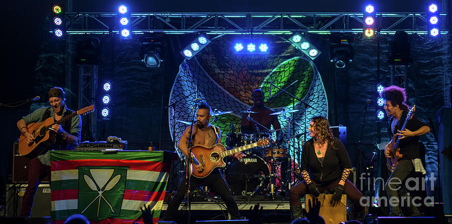 Nahko and Medicine for the People #1 Photograph by David Oppenheimer