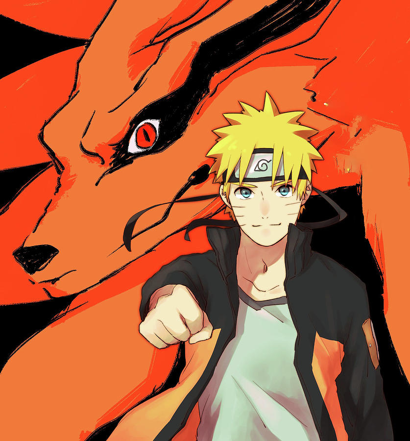 Naruto's Anime Journey Digital Art by Jerri Tointon - Fine Art America