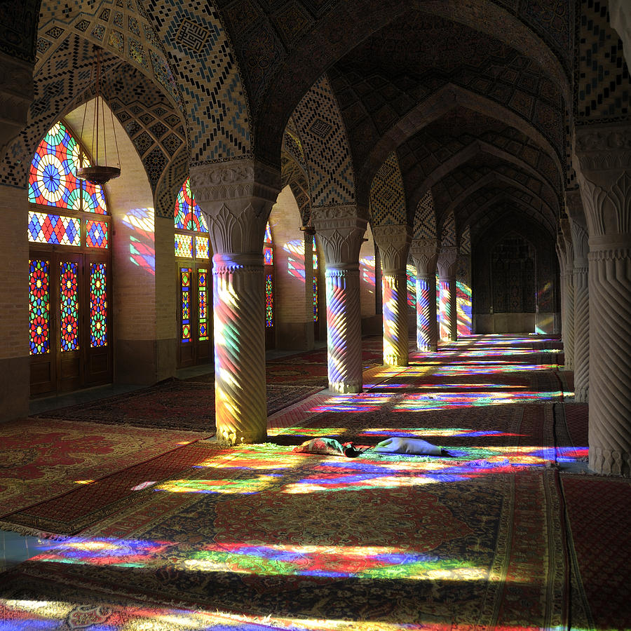 Nasir al-Mulk Mosque, Shiraz, Iran #2 Photograph by Tunart