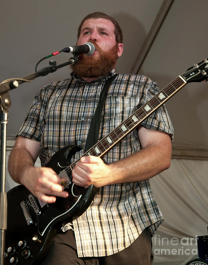 Nate Bergman with Lionize at Bonnaroo Music Festival #2 Photograph by David Oppenheimer