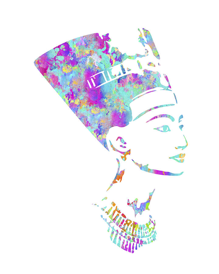 Nefertiti Painting - Nefertiti Art by Zuzi s Nefertiti Painting - Nefertiti Art by Zuzi s