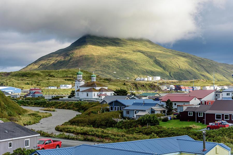 Neighborhood View in Dutch Harbor Unalaska Alaska #2 Photograph by Mark Stephens