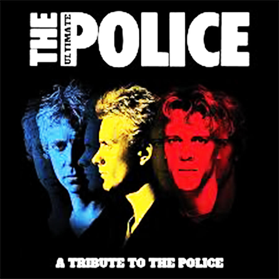 new best logo The Police rock band formed in 1976 in London Digital Art ...