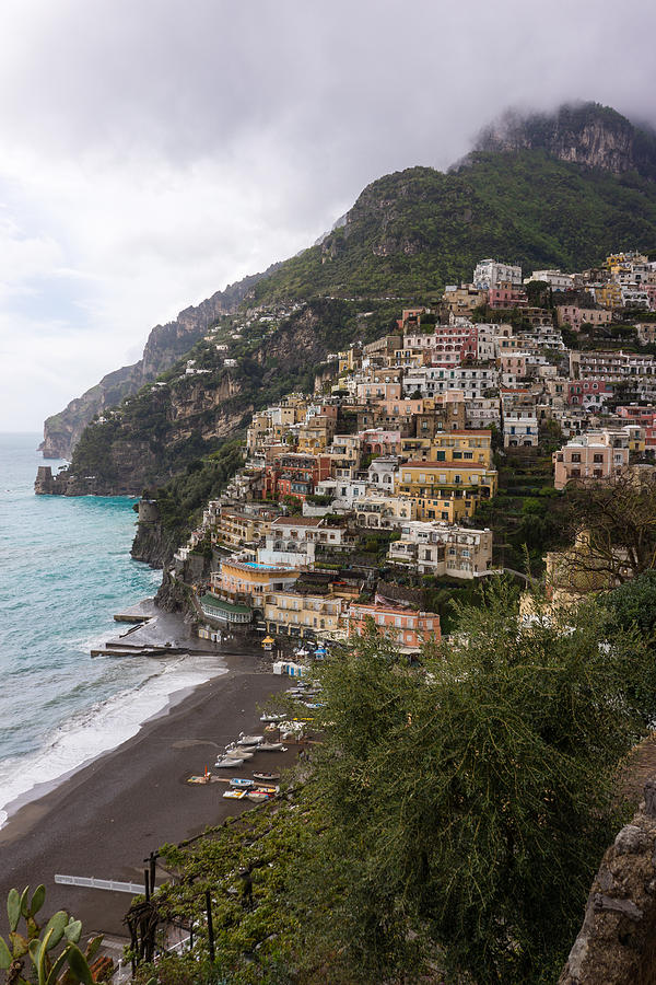 Positano Italy Photograph by Mike Evangelist