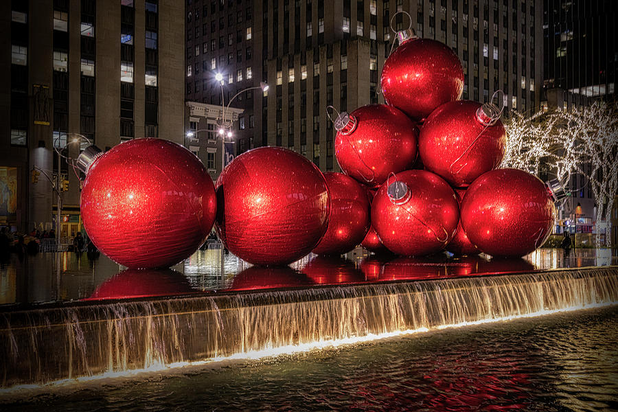 New York City Christmas #2 Photograph by Susan Candelario