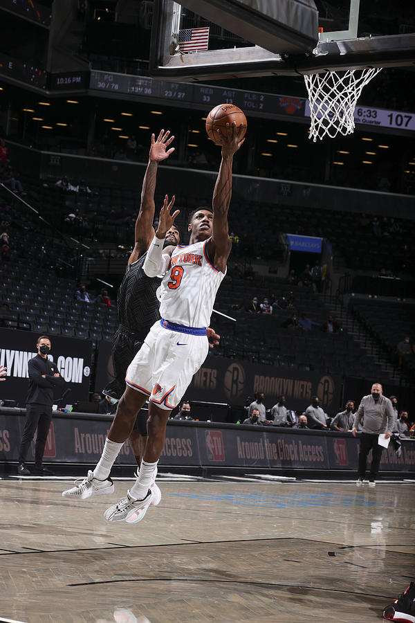 New York Knicks v Brooklyn Nets #2 Photograph by Nathaniel S. Butler