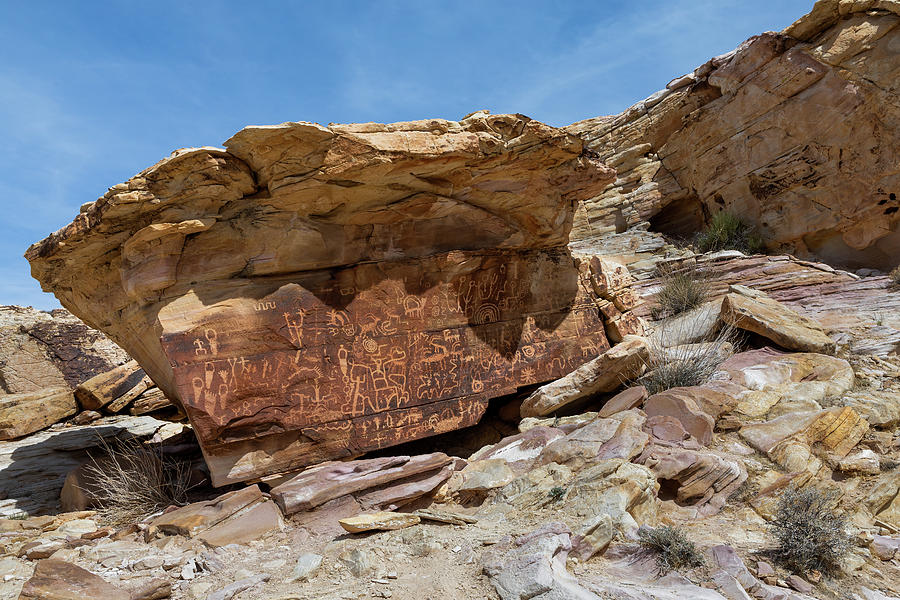 Newspaper Rock #2 Photograph by James Marvin Phelps