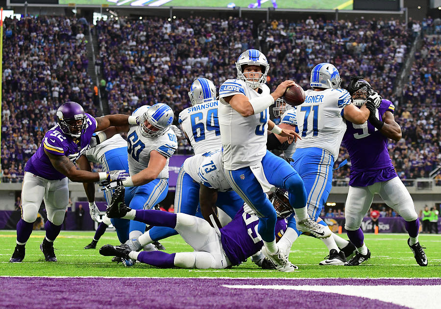 NFL: OCT 01 Lions at Vikings #2 Photograph by Icon Sportswire