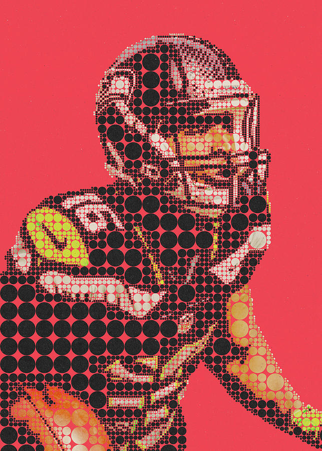 Ball NFL Tyler Lockett Tylerlockett Tyler Lockett Tylerderonlockett Tyler  Deron Lockett American Fo Digital Art by Wrenn Huber - Fine Art America