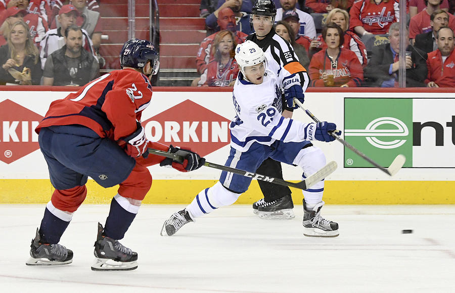 NHL: APR 13 Round 1 Game 1 - Maple Leafs at Capitals #2 Photograph by Icon Sportswire