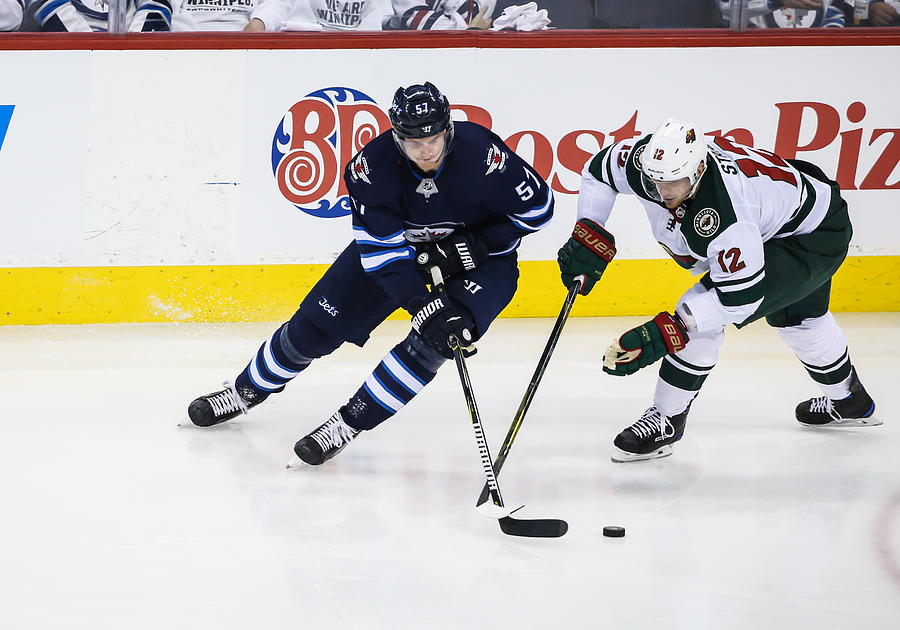NHL: APR 20 Stanley Cup Playoffs First Round Game 5 - Wild at Jets #2 Photograph by Icon Sportswire