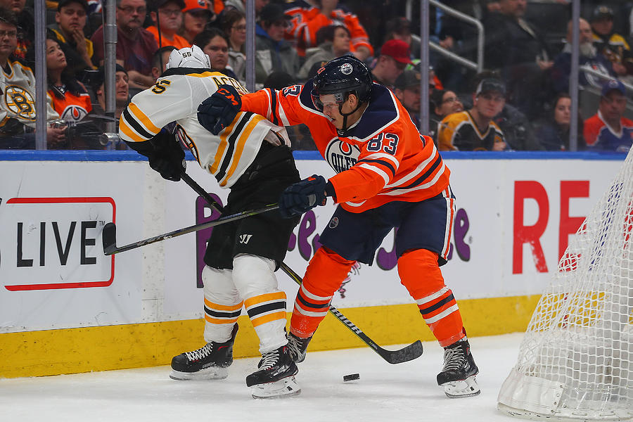 NHL: FEB 20 Bruins at Oilers #2 Photograph by Icon Sportswire