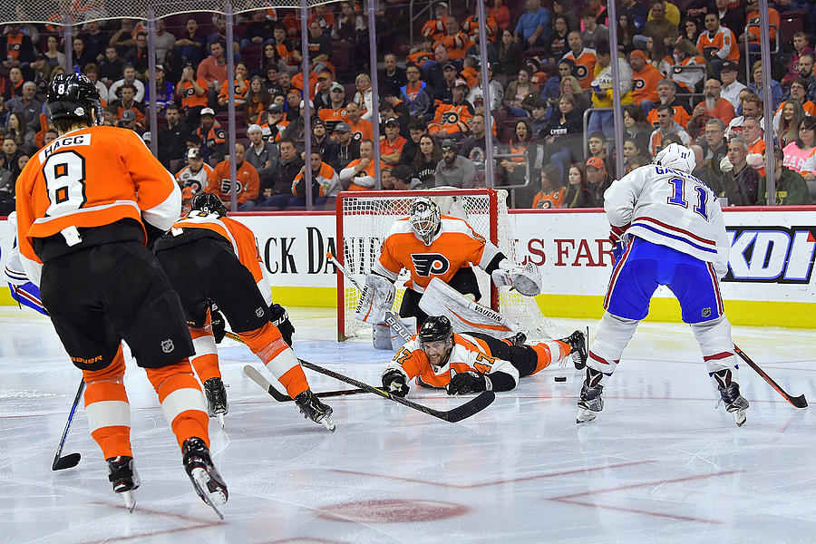NHL: FEB 20 Canadiens at Flyers #2 Photograph by Icon Sportswire