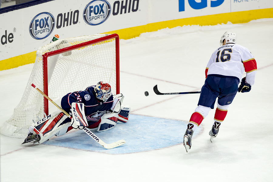 NHL: JAN 07 Panthers at Blue Jackets #2 Photograph by Icon Sportswire