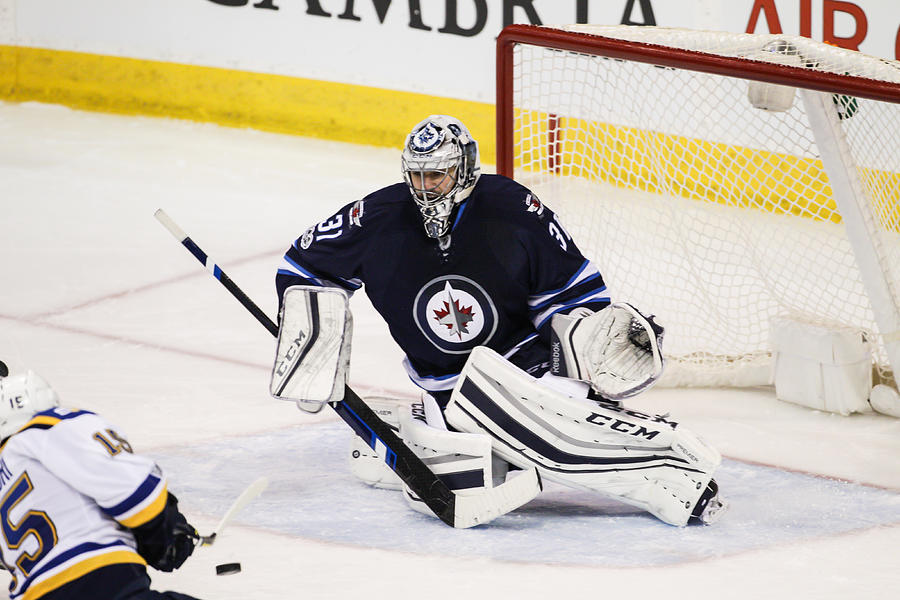 NHL: JAN 21 Blues at Jets #2 Photograph by Icon Sportswire