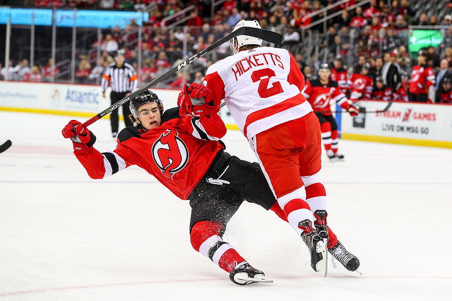 NHL: JAN 22 Red Wings at Devils Photograph by Icon Sportswire