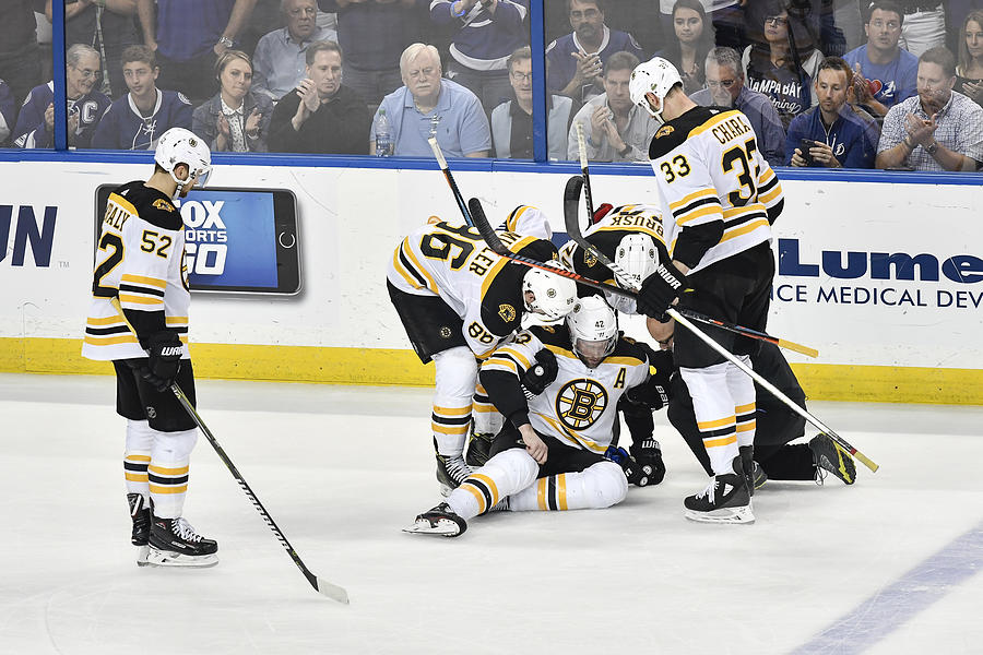 NHL: MAY 06 Stanley Cup Playoffs Second Round Game 5 - Bruins at Lightning #2 Photograph by Icon Sportswire