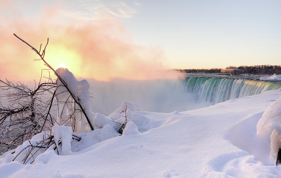 Winter Photograph - Niagara Falls Ontario #2 by Nick Mares