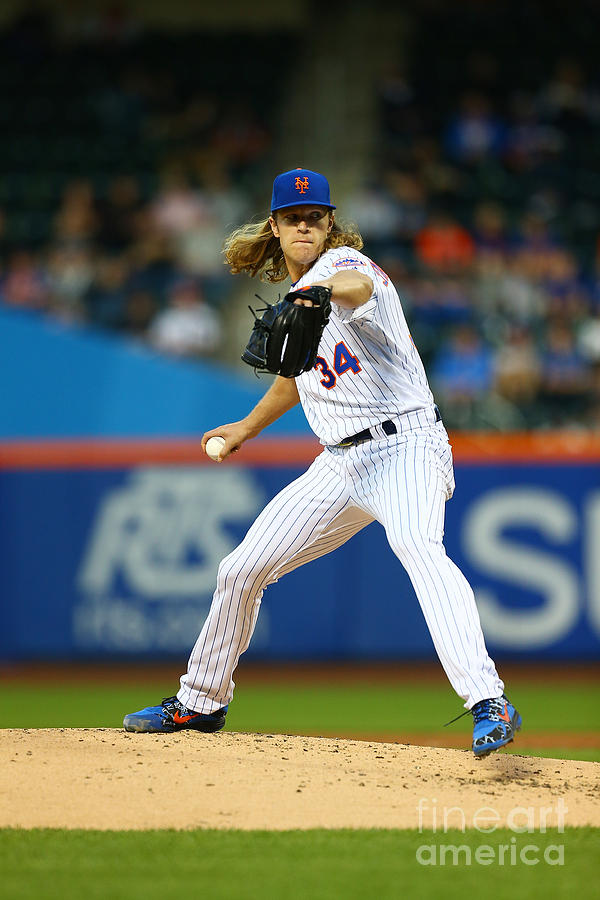 Noah Syndergaard #2 Photograph by Mike Stobe