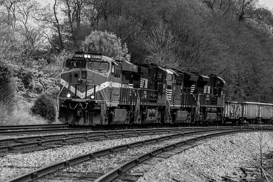 Norfolk Southern, NS 8025 GE ES44AC #2 Pyrography by Steelrails Photography