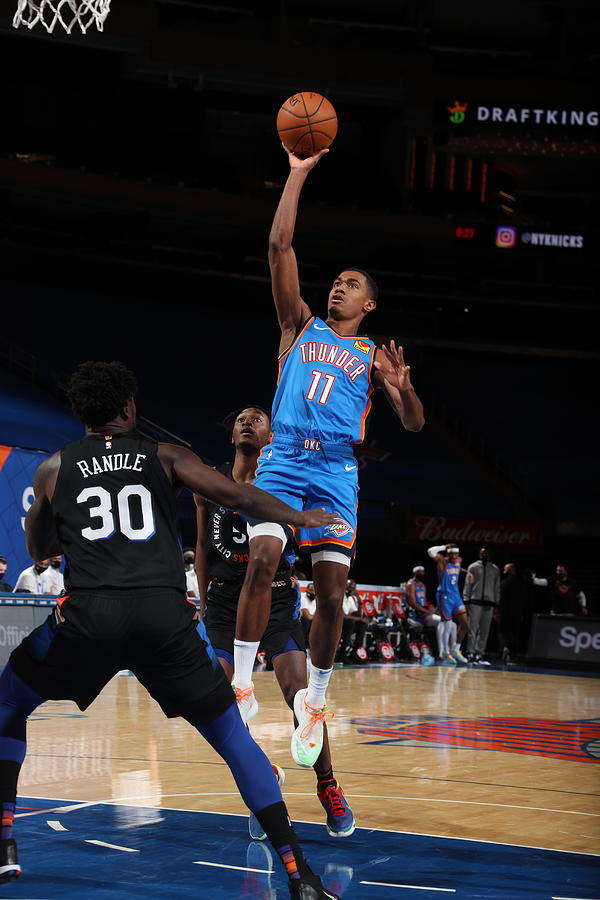 Oklahoma City Thunder v New York Knicks Photograph by Nathaniel S. Butler