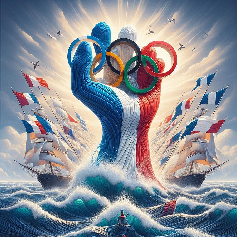 Olympics #2 Digital Art by Lunara Art Prints - Fine Art America