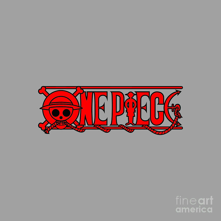 One Piece Logo Drawing by Gambira Bagiya