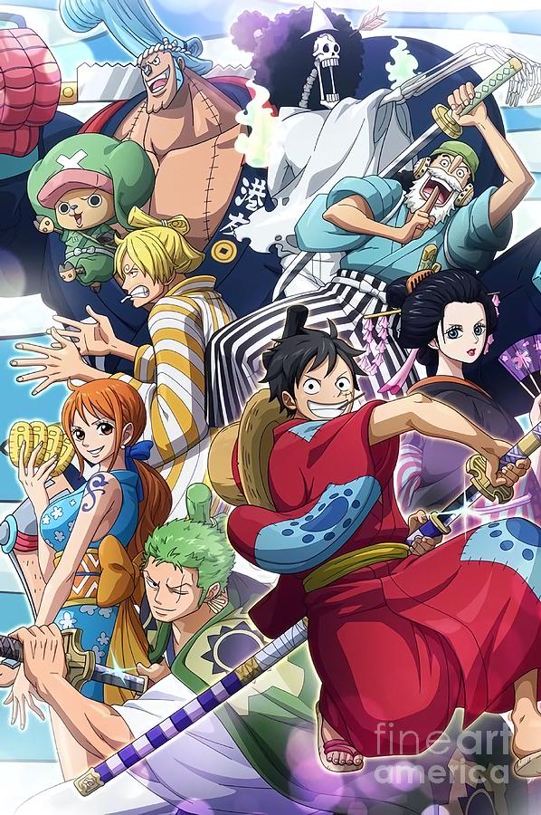 One Piece Wano Digital Art by Peter Wrightman | Pixels