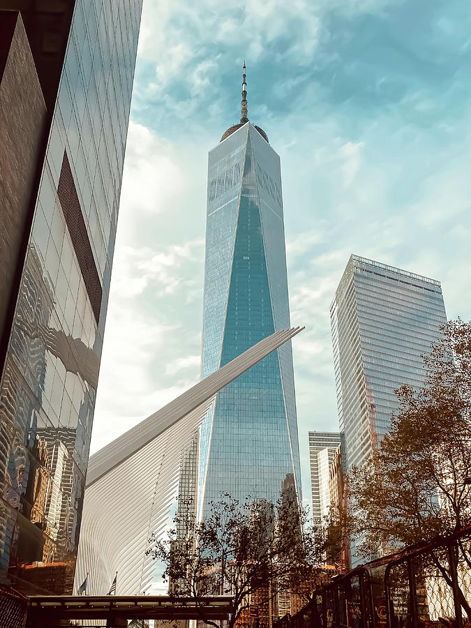 One World Trade Center Photograph by Christine Ley