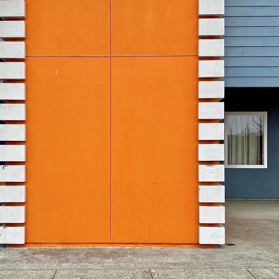 Orange Wall #2 Photograph by Julie Gebhardt