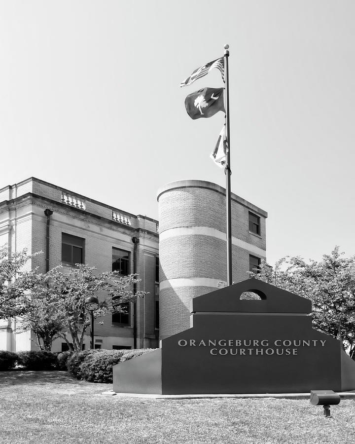 Orangeburg County Courthouse SC #1 Photograph by Bob Pardue