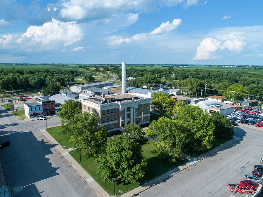 Osceola Town Square and Courthouse Photograph by Mark Dahmke - Fine Art ...