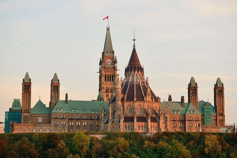 Ottawa Parliament Hill building #2 Photograph by Songquan Deng