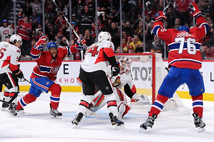 Ottawa Senators v Montreal Canadiens - Game Two #2 Photograph by Richard Wolowicz