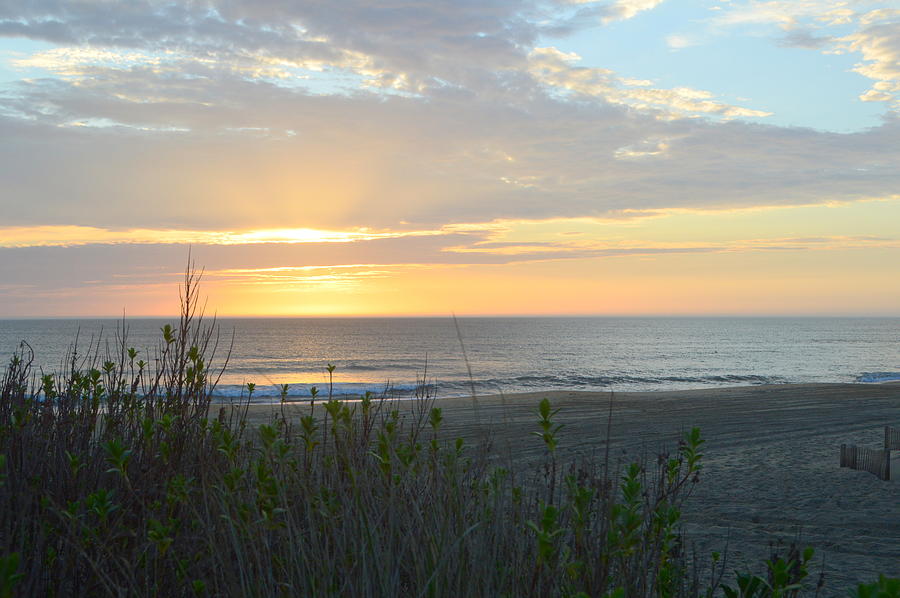 Outer Banks Sunrise #2 Photograph by Barbara Ann Bell