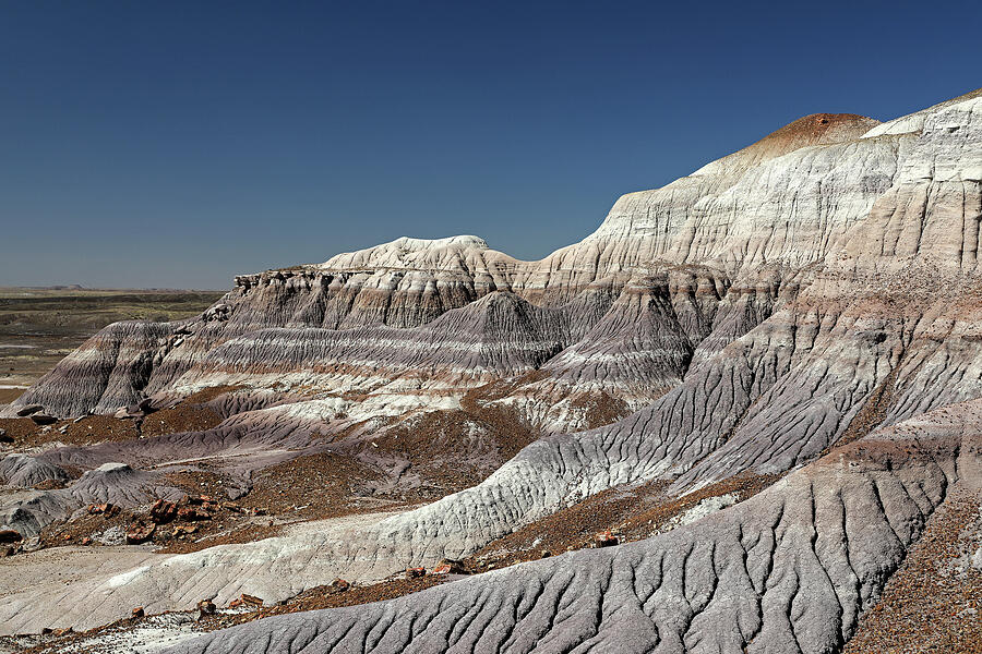 Painted Desert - Petrified Forest National Park Photograph by Richard Krebs