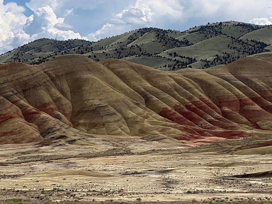 Painted Hills, Oregon 3 #2 Photograph by Val Oconnor
