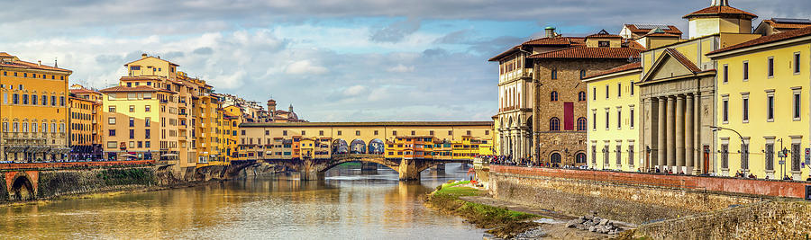 panorama of Firenze #2 Photograph by Vivida Photo PC