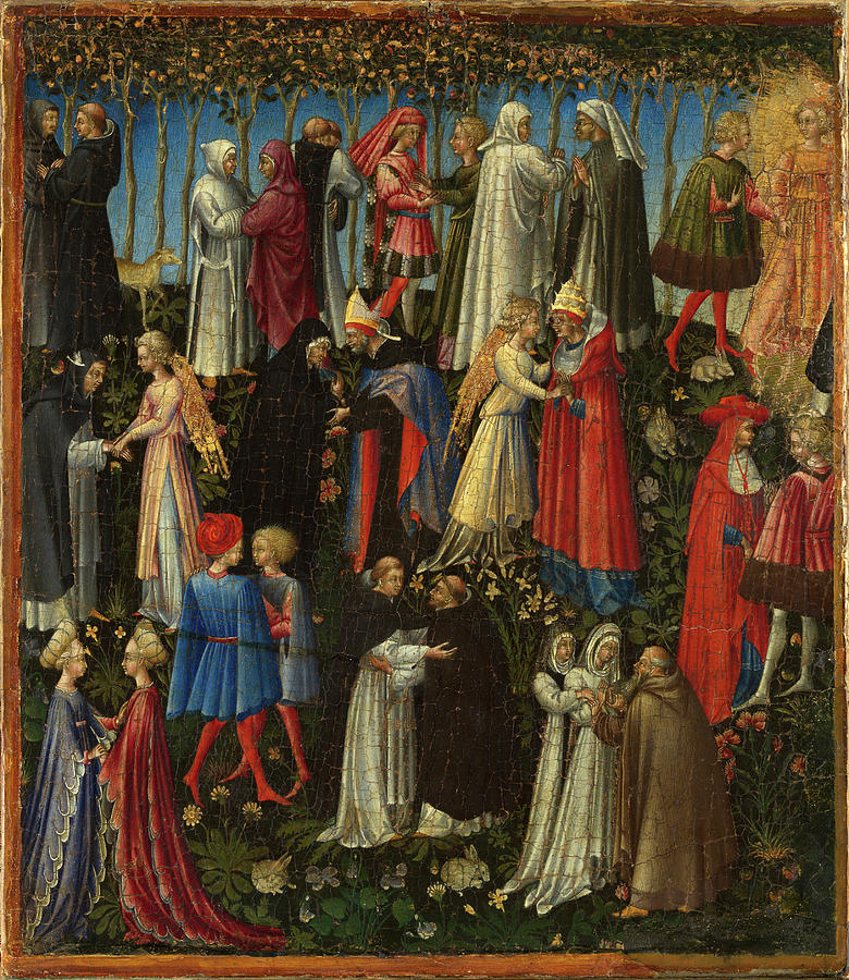 Paradise #2 Painting by Giovanni di Paolo